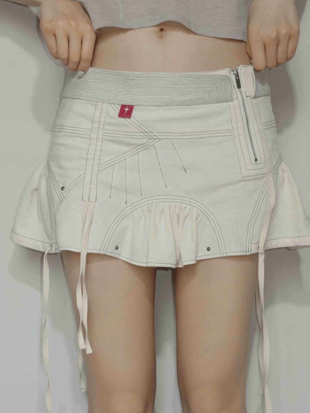 Drawstring Skirt - Image 4
